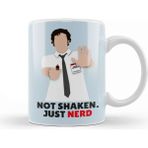 Baskı Dükkanı Chuck Bartowski Not Shaken Just Nerd Kupa Bardak