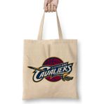 Baskı Dükkanı Cleveland Cavaliers Bez Çanta