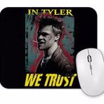Baskı Dükkanı Clube Da Luta Tyler Durden We Trust Mouse Pad