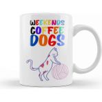 Baskı Dükkanı Coffee Cat Lover Funny Cat Lover Ggifts For Mmen Kids Kupa
