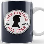 Baskı Dükkanı Converse All Star Tenth Doctor Who Kupa Bardak