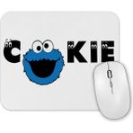 Baskı Dükkanı Cookie Monster Cookies Kurabiye Canavarı Mouse Pad