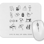 Baskı Dükkanı Cool Stuff Branca Mouse Pad