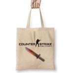 Baskı Dükkanı Counter Strike 3 Bez Çanta
