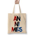 Baskı Dükkanı Crazy For Annımes Animes Bez Çanta