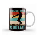 Baskı Dükkanı Cricket Dad Father Cricketer Bowler Pitch Sports Kupa