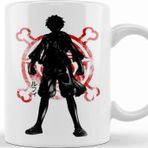 Baskı Dükkanı Crimson Luffy Kupa
