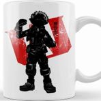Baskı Dükkanı Crimson Midoriya Kupa