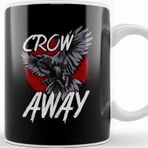 Baskı Dükkanı Crow Away Pun Funny Antisocial Gamer Introvert Kupa