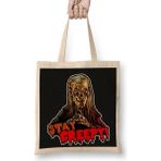 Baskı Dükkanı Crypt Keeper Stay Creepy Bez Çanta