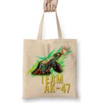 Baskı Dükkanı Cs Go Counter Strike Team Ak 47 Bez Çanta