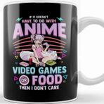 Baskı Dükkanı Cute Anime Gamer Girl Funny Kawaii Japanese Manga Kupa