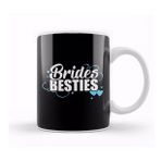 Baskı Dükkanı Cute Brides Besties Bachelorette Party Group Kupa Bardak