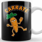 Baskı Dükkanı Cute & Funny Carrate Karate Training Carrot Pun Kupa Bardak