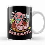 Baskı Dükkanı Cute Funny Snaxolotl Adorable Snacking Axolotl Kupa