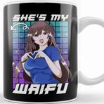 Baskı Dükkanı Cute She S My Waifu Anime Girl Kawaii Kupa