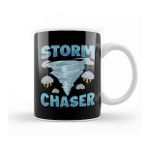 Baskı Dükkanı Cute Storm Chaser Severe Weather Tornado Hurricane Kupa Bardak