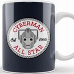 Baskı Dükkanı Cyberman Doctor Who All Star Converse Logo Kupa