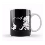 Baskı Dükkanı Darling In The Franxx Anime Art Zero Two Cute Style Beyaz 330 ml Porselen Kupa Bardak