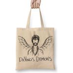 Baskı Dükkanı Davinci Demons Bez Kadın Günlük Çanta