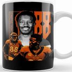 Baskı Dükkanı Demaryius Thomas Denver Broncos Kupa Bardak