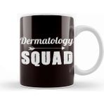 Baskı Dükkanı Dermatology Squad Dermatologist Skin Doctor Medic Nurse Beyaz Porselen Kupa Bardak
