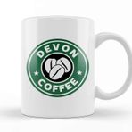 Baskı Dükkanı Devon Coffee Beyaz Kupa Bardak