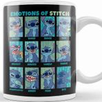 Baskı Dükkanı Disney Lilo Stitch Emotions of Stitch Panels Kupa Bardak