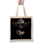 Baskı Dükkanı Dj Yoda Star Wars Bez Kadın Günlük Çanta