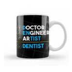 Baskı Dükkanı Doctor Engineer Artist Dentist 09 Kupa Bardak