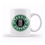 Baskı Dükkanı Doctor Who Dr Who Tardis Coffee Kupa Bardak