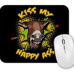 Baskı Dükkanı Donkey Jackass Kiss My Happy Ass Mouse Pad