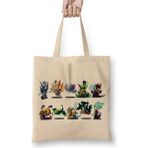 Baskı Dükkanı Dota 2 Heroes Cartoons Bez Çanta