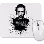 Baskı Dükkanı Dr House Music Mouse Pad
