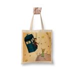 Baskı Dükkanı Dr. Who Küçük Prens Bez Çanta