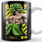 Baskı Dükkanı Dragon Ball Broly Anime Beyaz 330 ml Porselen Kupa Bardak