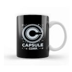 Baskı Dükkanı Dragon Ball Z Capsule Corporation Christmas Snow Logo Porselen Beyaz Kupa Bardak