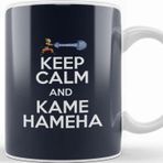 Baskı Dükkanı Dragon Ball Z Keep Calm And Kamehameha Kupa
