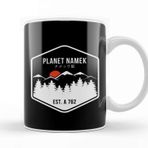 Baskı Dükkanı Dragon Ball Z Planet Namek Mountain Range Kupa