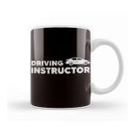 Baskı Dükkanı Driving Instructor School Car Novice Driver Driver's License Kupa