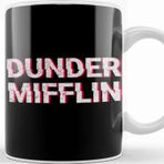 Baskı Dükkanı Dunder Mifflin Glitch Kupa