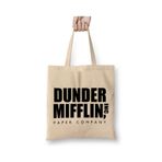 Baskı Dükkanı Dunder Mifflin World's Best Boss The Office Tv Show Bez Kadın Günlük Çanta