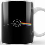 Baskı Dükkanı Dungeons and Dragons Dice Dark Side of The Moon Kupa