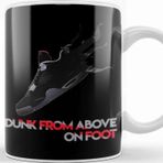 Baskı Dükkanı Dunk From Above On Foot Air Jordan Iv 4 Kupa