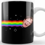 Baskı Dükkanı Dwight Schrute Nyan Cat Office Us Kupa Bardak