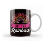Baskı Dükkanı Eat Rainbow Vegan Vegetarian Veganism Vegetarianism Veggie Beyaz 330 ml Porselen Kupa Bardak