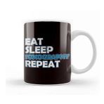 Baskı Dükkanı Eat Sleep Sonography Sonographer Ultrasound Echography Kupa Bardak