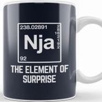 Baskı Dükkanı Element of Surprise The Ninja Kupa