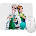 Baskı Dükkanı Elsa ve Anna 3 Mouse Pad