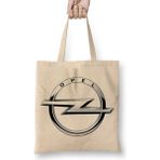 Baskı Dükkanı Emblema Opel Logo Bez Çanta